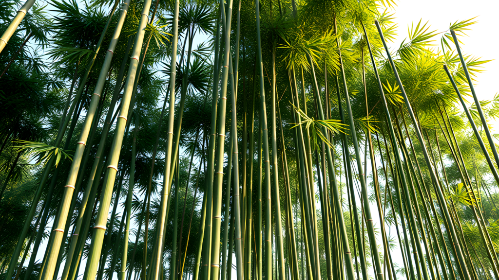 nature bamboo wall art