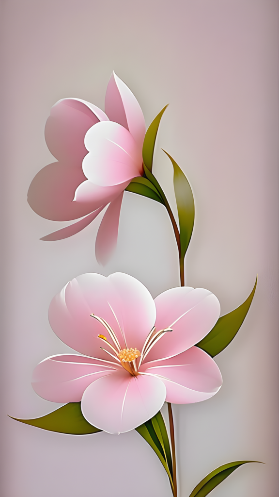 wall-art-pink-flowers